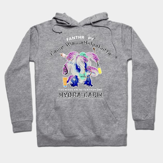 Hydra Cabin (all products) Hoodie by Fans of Fanthropy